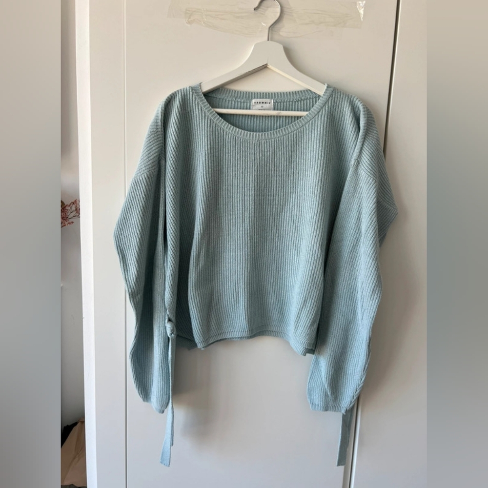 Casual Blue Sweater